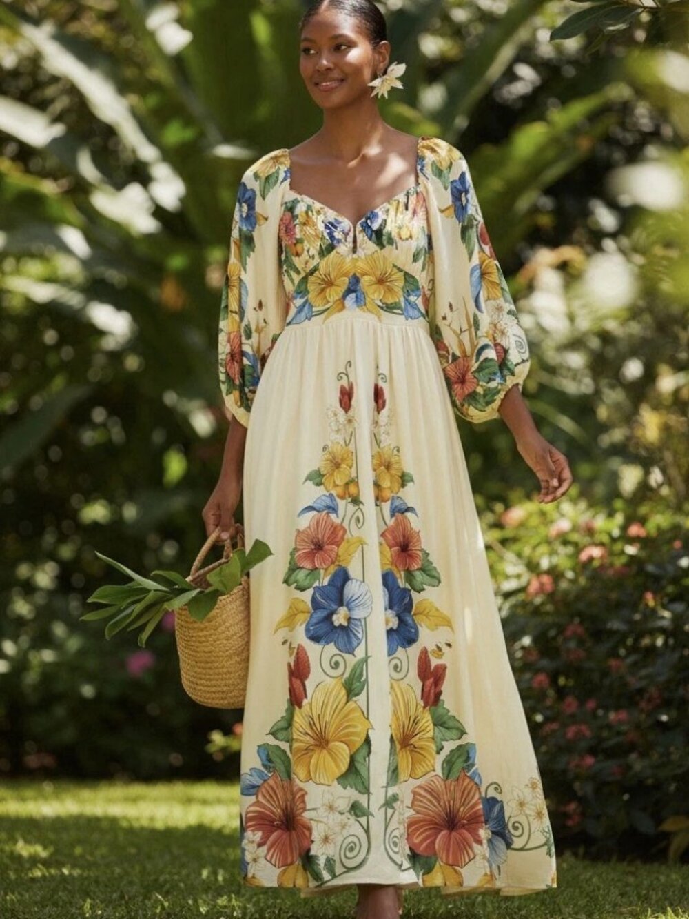 NWT FARM RIO DRESS SIZE MEDIUM PACK 6872 DI90 SH - Picture 3 of 4